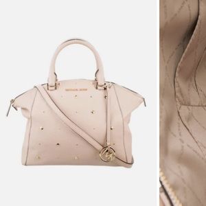 Michael Kors NWOT Riley Pink Studded Bag